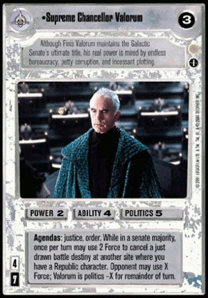 Supreme Chancellor Valorum